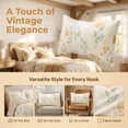 thumbnail image 2 of Unique Bargains 2Pcs Wrinkle Resistant Durable Cotton Pillowcase Queen Color E, 2 of 5