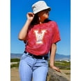 thumbnail image 2 of Virginia Athletics Banner Tie Dye Crystal Women -Image by Shutterstock, Female x-Large, 2 of 4