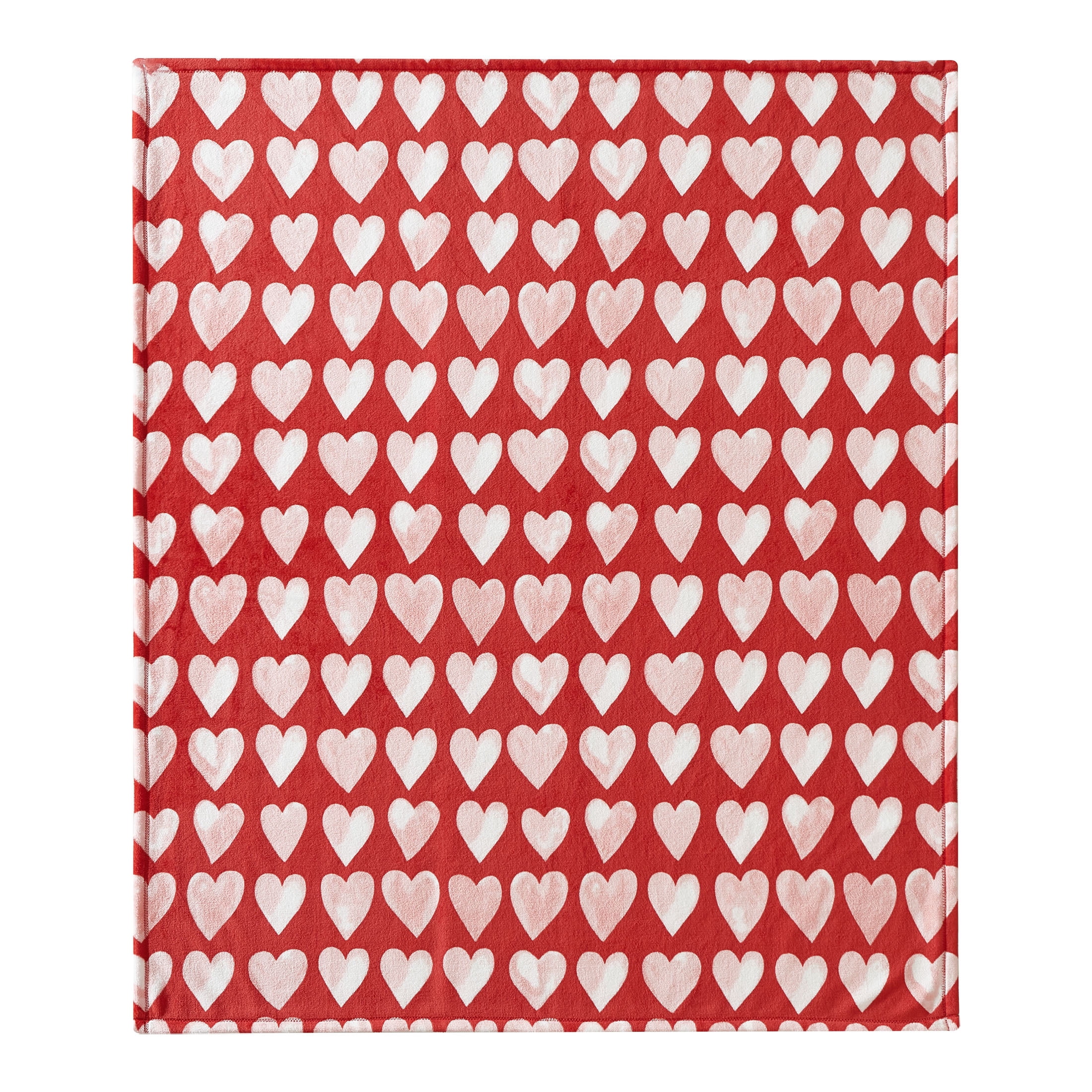 Way To Celebrate V-Day Throw, 50x60, Hearts