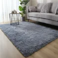thumbnail image 3 of Alfombras para sala de estar, sofás modernos, alfombra gris esponjosa, decoración de dormitorio, alfombra grande antideslizante y peluda, alfombra lavable para cubrir el piso, 3 of 5