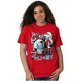 thumbnail image 4 of The Smurfs Kanji Peep The Drip Unisex Plus Size Graphic Tee Brisco Brands 4X, 4 of 5