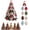Angel, variant on Kiaxzid DIY Quilted Christmas Tree Kit, 3D Quilt Kits for Beginners, Elf | 3D Padded Sewing Project Patchwork Craft Kitswith Fabric and Pattern, Creative DIY Gift for Adults Beginners