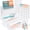 Clear, variant on MEC 25 PCS Plastic Drawer Organizer Set, 4-Size Versatile Organizer Trays & storage Bins for Makeup, Jewelry, and Gadgets in Bathroom, Bedroom and Office,Clear Black
