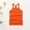 shirts for girls clearance-Orange, variant on RTKFRFLM Kids Pure Cotton Tank Top Boys and Girls Breathable Soft Undershirt Toddler Little Girls Cotton Camisole Vest Summer Essential Base Layer Sleeveless Top Comfortable Sleepwear