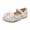 Beige, variant on REDARER Girl Shoes Small Leather Shoes Single Shoes Girls Dance Shoes Girls Performance Shoes,Size 3.5-4 Years