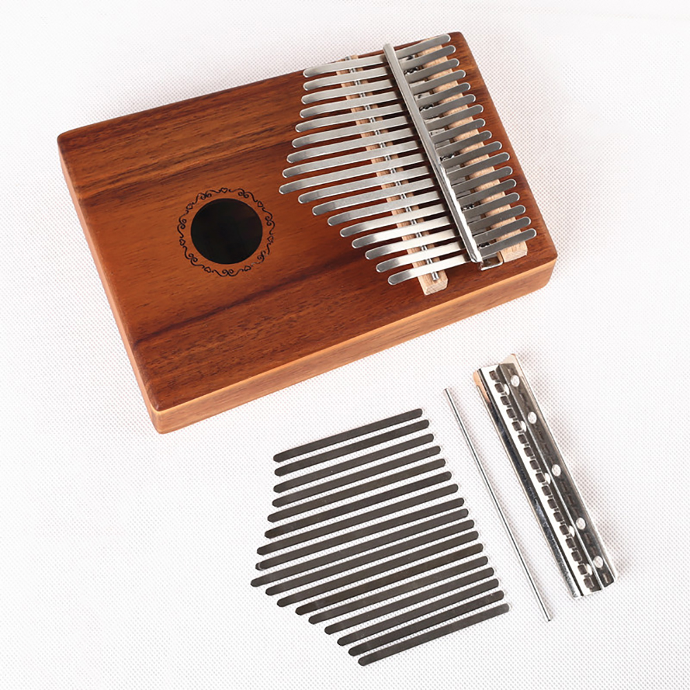 D-GROEE Kalimba 17 Note Keys Thumb Piano, Depression Bar, Screws, Replacement Kit DIY Accessories