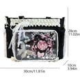 thumbnail image 7 of SPEKSEE Lace Itabag Ruffle Shoulder Purse， Pin Display Bag with Insert Anime Badge Display, 7 of 7