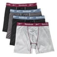 thumbnail image 3 of Reebok Men's 4 Pack Performance Boxer Brief (Core), 3 of 11