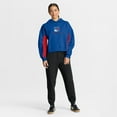 thumbnail image 3 of Women's Fanatics Blue New York Rangers Back Check Boxy Hoodie, 3 of 5