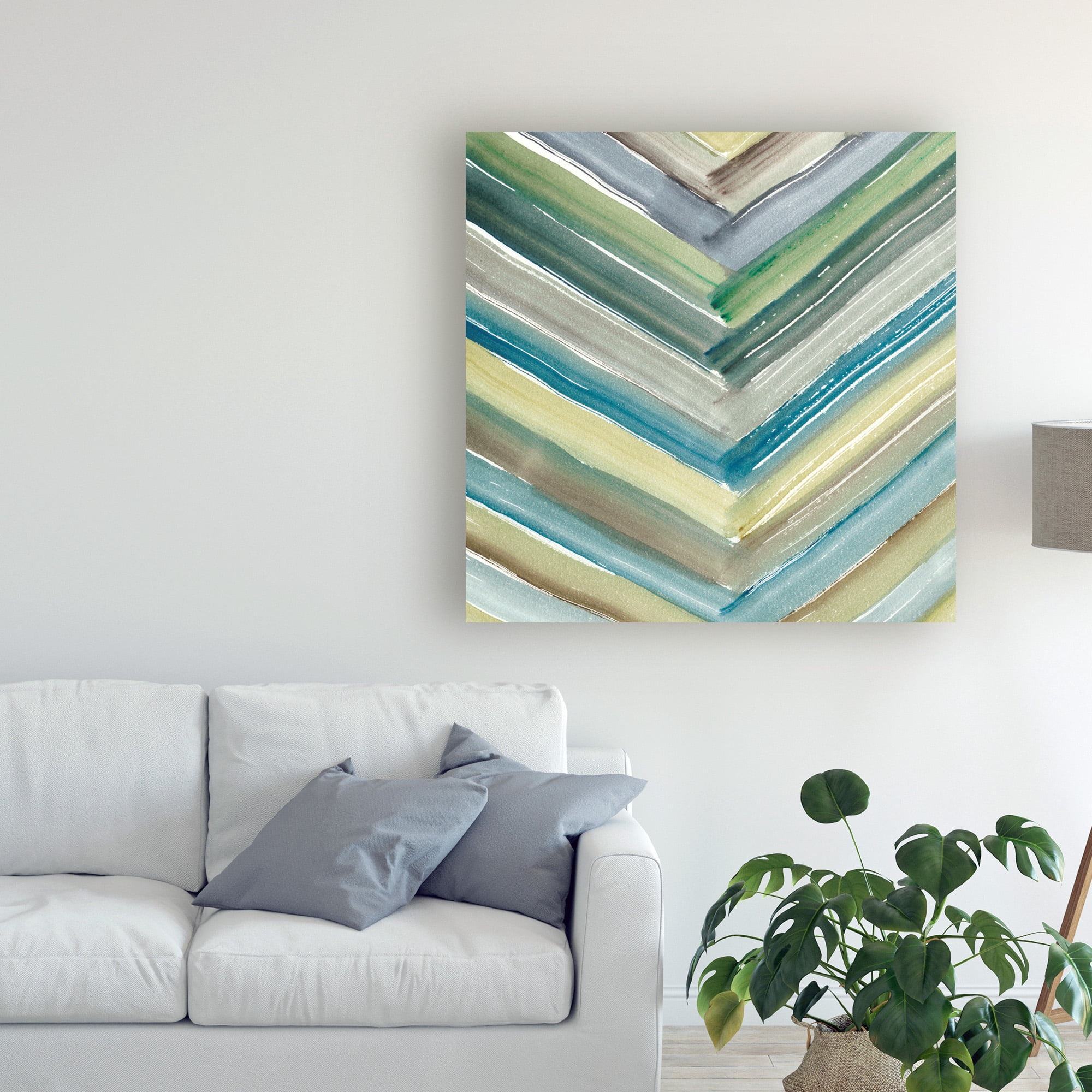 Trademark Fine Art 'Woodbine V' Canvas Art by Chariklia Zarris