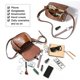 thumbnail image 3 of Women's Shoulder Bag, Small Handbag for Women, Retro Shoulder Bags (Brown) (FMY), 3 of 5