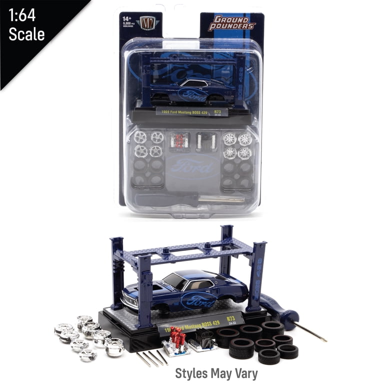 1:64 Scale Diecast Model Car Kit with 30 Pieces photo 8