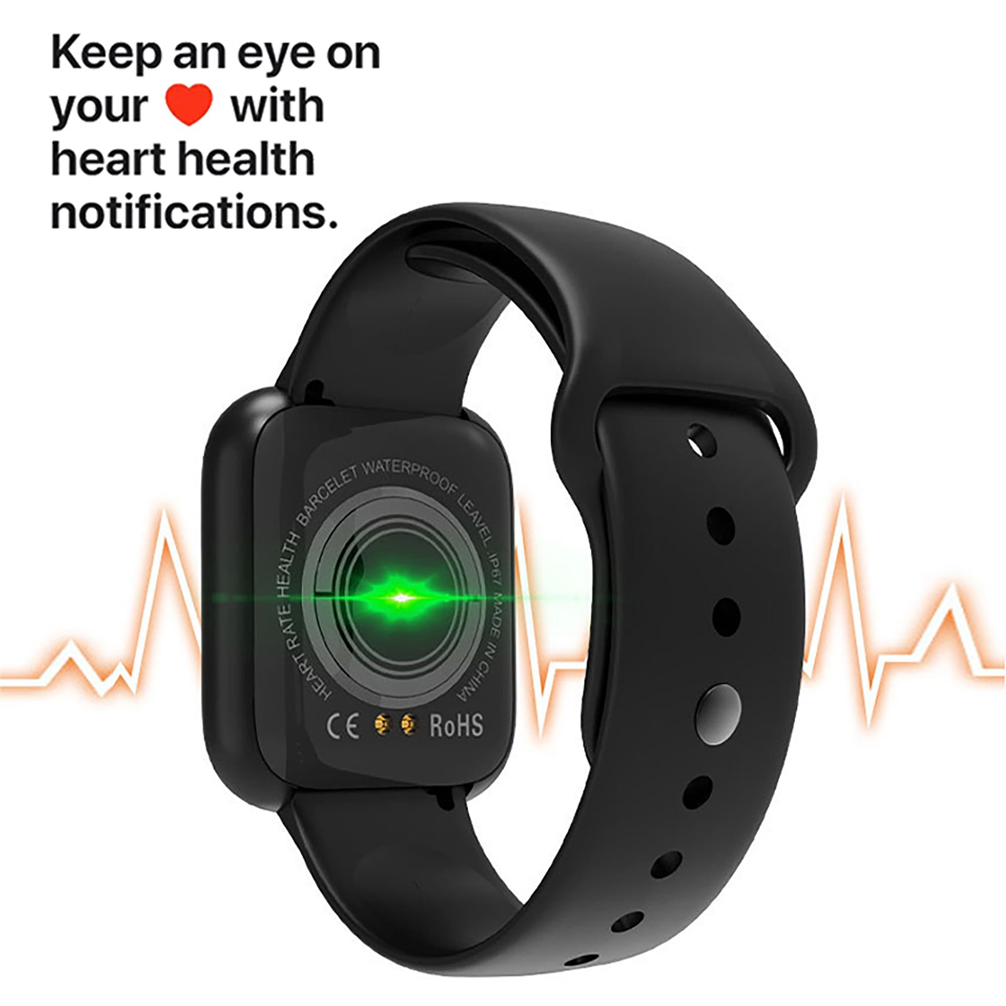 IP68 Waterproof Health Smart Bluetooth Bracelet with Heart Rate Blood  pressure SPO2 Body temperature Monitoring for Adults A8 - China Smart  Bracelet and Bracelet price | Made-in-China.com