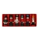 thumbnail image 4 of 6pcs 2.76in adornos de Navidad nueces marioneta tienda ventana Navidad árbol colgante de decoración CUTICAT 6 piezas figura de soldado cascanueces, 4 of 7