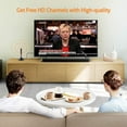 thumbnail image 3 of Antena de TV interior, tiene una antena de rango de recepción máxima con amplificador de señal intensificador compatible con 4K 1080P VHF UHF y se puede instalar en interiores Ormromra 2035929, 3 of 9