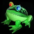 thumbnail image 5 of Realistic Inflatable Frog Pool Prank Toy - Fun Birthday Party Decoration for Klds, Princess Theme Photo Prop, Reusable Vinyl Centerpiece for Table Decor, 5 of 7