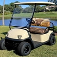 thumbnail image 4 of Pzuqiu Golf Cart Seat Covers Seat Kit Breathable Polyester Cloth, Compatible with Outdoor Golf Carts, for Ezgo Club Car Precedent, Highland Cattle, 4 of 9