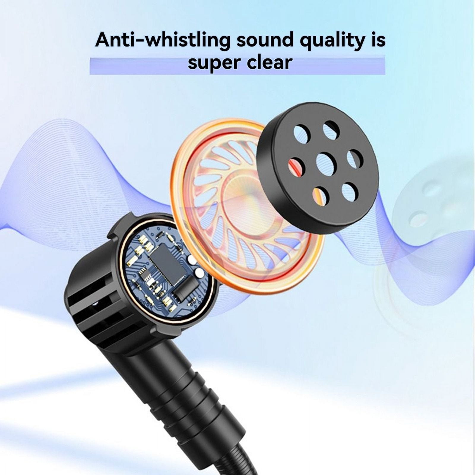 2Pcs 2.4G Wireless Microphone Headset Long Range 30M for Voice Amplifiers, Speakers, Karaoke, Teaching, Outdoor Speeches