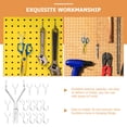 thumbnail image 6 of 15 Pcs Tool Hook Metal Shelving Peg Board for Shop Pegboard Hanger Hooks Hanging Holder, 6 of 6