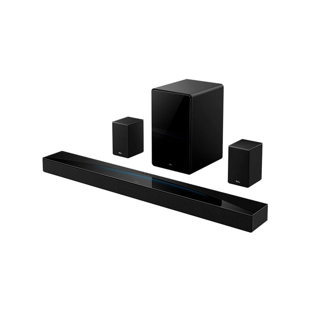 Barra de Sonido TCL Q85H 7.1.4 ch Dolby Atmos, Subwoofer Inalámbrico y Altavoces Satélite Inalámbricos