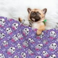 thumbnail image 3 of Yiaed Owl And Flowers Print Dog Blankets-Cat Blanket Washable for Couch Protection,Puppy Blanket, Soft Plush Reversible Throw Furniture Protector-Small, 3 of 8