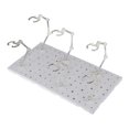 thumbnail image 1 of TISHITA Plastic Action Figure Display Holder Support with 6Pcs Clips Bracket for 1/144 White 30x15x10cm, 1 of 4