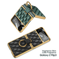 thumbnail image 6 of GREHOME For Samsung Galaxy Z Flip 3 5G Luxury Leather Slim Ring Holder Stand Case Cover, 6 of 8