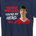 thumbnail image 3 of Ferris Bueller's Day Off - Ferris My Hero - Women's Short Sleeve Graphic T-Shirt, 3 of 5