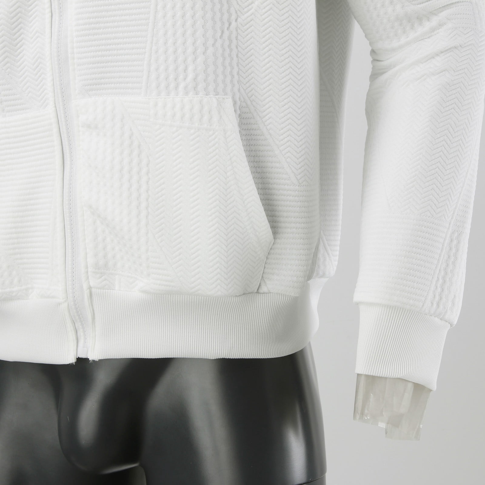 kpoplk Zip up Hoodie Men Big and Tall Autumn Sport Hoodie for Men O-neck Zipper Up Hooded Coat(White,3X)