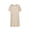 Beige, variant on Women's Soft Short Sleeve Nightgown Crew Neck Stretchy Comfortable Loose Midi Bedroom Loungewear Dress Purple Pajama Skirt for Women XL