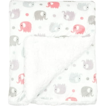 Baby Blanket Pink Elephant
