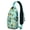 Grey-17, variant on Cute Lemon Sling Backpack with Vintage Floral Design – Lightweight Durable Polyester Bag with Ergonomic Fit, Secure Zippers, Partitioned Compartments, Perfect for Lemon Fans and Everyday Activities