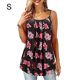 thumbnail image 3 of Minnieouse Camiseta sin mangas con tirantes de verano con estampado suelto para mujer Camisetas sin mangas cártamo S Minnieouse AP001915-25, 3 of 4
