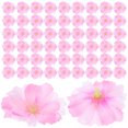 thumbnail image 1 of OHOIOLLA 100Ud Cabezas De Flores Artificiales Para En Color Rosa Hechas De Seda, 1 of 6