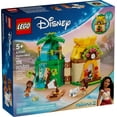 thumbnail image 3 of LEGO Disney Moana's Island Fun Building Toy Playset - Princess Moana Toy for Kids, Girls and Boys, Ages 5+ - with 2 Disney Micro-Dolls and Pua Animal Figure - Gift Idea for Birthdays - 43260, 3 of 8
