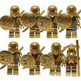 thumbnail image 3 of 8 Pc Ninja Minifigure Mini Building Block Toy, Compatible With Other Building Blocks, Boy Gift, Age 6 +-HAPDEN, 3 of 3