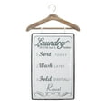 thumbnail image 6 of DecMode Indoor White Metal Farmhouse Sign Wall Decor, 6 of 9