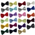 thumbnail image 3 of Flmtop Nœud Papillon Fait à la Main en Polyester Durable Cravate de Mariage pour Mariage, 3 of 10