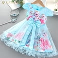 thumbnail image 2 of Ropa de verano para niños, Vestidos bonitos coreanos para niñas pequeñas, disfraz de fiesta de princesa Elsa Anna de Frozen, Vestidos, trajes con pajarita, ropa Tan Jianjun unisex, 2 of 2