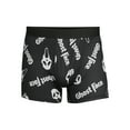 thumbnail image 3 of Ghostface Medium Men's Breathable/Graphic/Polyester Underpants, Black (2-Pack), 3 of 6