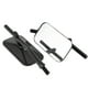 thumbnail image 3 of 1 Pair of Rectangle Motorcycle Side Mirror Rear View Mirror for Motorcycle Black, 3 of 9