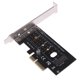 thumbnail image 3 of Matsuzay Miners PCI-E X4 a M.2 Tarjeta de expansión Accesorios de computadora PCIE a M.2 NGFF Adaptador Card SSD Extender Cables de computadora  4 HE + 2 HE, 3 of 8