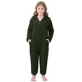 thumbnail image 1 of RXMEKW Pyjama d'Halloween pour Femmes, Combinaison à Capuche à Manches Longues avec Fermeture Éclair, Ensemble de Sommeil Assorti Parent-Enfant Imprimé pour Adultes et Enfants, 1 of 4