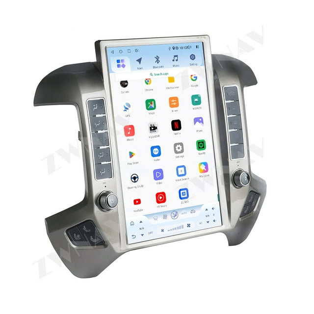 ZWNAV 14.5 inch Car Radio for Chevrolet Silverado 2013-2019/GMC Sierra 2014-2020 Latest UI Interface Android 14 CarPlay GPS Navigation Multimedia Player Head Unit