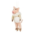 thumbnail image 1 of Pig avec Boule de Neige Ornement, 1 of 1