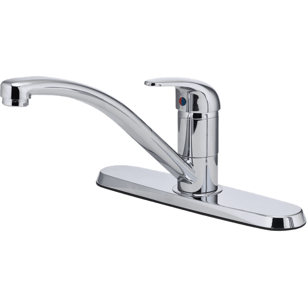 Pfirst Series 1-Handle Kitchen Faucet in Polished Chrome G1345000
