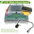 thumbnail image 3 of Unique Bargains Car Park Assist Camera Rear View Backup Reverse Camera for Hyundai Santa Fe Sport 2.0T Base 2013-2016 No.95760-2W150/95760-2W150-FFF/957602W150, 3 of 7