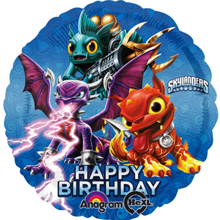 Mayflower Products hx Skylanders Happy Birthday - pkg - Walmart.com