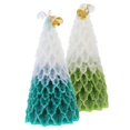 thumbnail image 1 of Seasonal Celebration Candles Christmas Tree Aroma Candle Engagement Festive Ambiance Christmas Green 2Pcs, 1 of 5