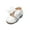 A03/White, variant on Meckior Girls Comfort Mary Jane Shoes, Flat Heel Wide A01White, 6.5